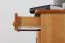 Bedside table solid pine wood, Alder colours Junco 130 - Measurements: 54 x 42 x 35 cm (H x W x D)