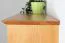 Wall Shelf Solid Pine Wood | Alder Colour | Junco 339 | 48 x 81 x 24 cm | Modern 2-Compartment Design