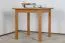 Solid Pine Wood Table | Rustic Alder Finish | Junco 233B Square | 75 x 75 cm