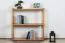 Shelf Solid Pine Wood | Alder Colour | Junco 57A | 86 x 80 x 30 cm | Modern Storage Solution