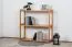 Shelf Solid Pine Wood | Alder Colour | Junco 57A | 86 x 80 x 30 cm | Modern Storage Solution