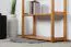 Shelf Solid Pine Wood | Alder Colours | Junco 55A | 162 x 80 x 30 cm | 4-Tier Storage