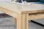 Coffee Table Solid Pine Wood Natural Junco 483 | 120 x 60 x 50 cm | Modern Design | Sturdy Construction