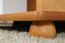 Solid Pine Shelf | Alder Finish | Junco 53 W | 83 x 82 x 41 cm | Modern Two-Compartment Storage