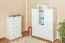 Chest of Drawers Solid Pine | White Lacquered | Buteo 05 | 123 x 80 x 40 cm | Modern Design