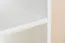 Solid Pine Shelf Junco 52C | White Lacquered | 120 x 60 x 42 cm | Modern 3-Compartment Storage