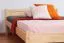 Children's Bed | Solid Pine Wood | Natural Finish | 140 x 200 cm | Includes Slatted Frame