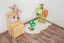 Solid Pine Bench Junco 258 | Natural Finish | Modern Design | 32 x 63 x 34 cm | 45 cm Seat Height