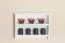 Hanging Wall Shelf Solid Pine White Junco 337 | 2 Compartments | 48 x 64 x 24 cm | Modern Storage