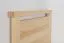 Children's Bed / Youth Bed Solid Pine | Natural Finish | 90 x 200 cm Lying Surface | Sturdy Design