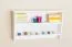 Wall Shelf Solid Pine White | Junco 339 | Modern Hanging Shelf | 48 x 81 x 24 cm