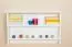 Wall Shelf Solid Pine White | Junco 339 | Modern Hanging Shelf | 48 x 81 x 24 cm