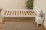 Children's Bed / Youth Bed Solid Beech Wood White 118 | Slatted Frame Included | 100 x 200 cm