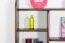 Hanging Wall Shelf Solid Pine Walnut 017 | 6 Spacious Shelves | 90 x 100 x 20 cm | Modern Design