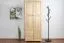 Solid Pine Wardrobe | Natural Finish | Junco 40 | 195 x 84 x 42 cm | Premium Craftsmanship