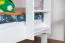 Bunk Bed Easy Premium Line K17/n | Solid Beech Wood White | 90 x 190 cm | Convertible