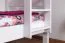 Bunk Bed Easy Premium Line K17/n | Solid Beech Wood White | 90 x 190 cm | Convertible