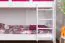 Bunk Bed Easy Premium Line K17/n | Solid Beech Wood White | 90 x 190 cm | Convertible