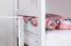 Bunk Bed Easy Premium Line K17/n | Solid Beech Wood White | 90 x 190 cm | Convertible