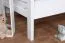 Bunk Bed Easy Premium Line K17/n | Solid Beech Wood White | 90 x 190 cm | Convertible
