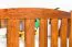Children's Bed | Junior Bed Solid Pine Wood | Oak Colour 96 | Slatted Frame Included | 90 x 160 cm