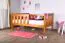 Children's Bed | Junior Bed Solid Pine Wood | Oak Colour 96 | Slatted Frame Included | 90 x 160 cm