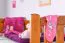 Children's Bed | Junior Bed Solid Pine Wood | Oak Colour 96 | Slatted Frame Included | 90 x 160 cm