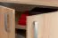 Chest of drawers Ainsa 11, Colour: Oak Brown - 95 x 75 x 37 cm (h x w x d)