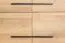 Chest of drawers Altels 01, Colour: Riviera Oak / Dark Brown - 85 x 135 x 40 cm (h x w x d)