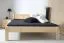 Futon bed / solid wood bed solid pine solid wood natural A1, incl. slatted frame - dimensions 160 x 200 cm