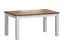 Extendable Dining Table Segnas 15 | Pine White & Oak Brown | 160–203 x 90 cm | Country House Style