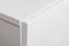 Hanging TV cabinet Raudberg 06, color: white - Dimensions: 30 x 160 x 40 cm (H x W x D), incl. blue LED lighting