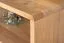 Solid Oak Bedside Table Aurornis 47 | Natural Finish | 44 x 50 x 40 cm | Modern Design