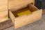 Chest of Drawers Solid Oak Natural Aurornis 39 | Modern Design | 6 Drawers | 64 x 142 x 40 cm