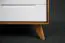Timaru 16 Chest of Drawers | Oiled Wild Oak & White | Semi-Solid | 48 x 90 x 40 cm