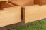 TV Base Cabinet Timaru 21 | Solid Oiled Core Beech | 33 x 90 x 40 cm | Natural Finish | Premium Design