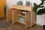 Sideboard 041, 3 drawer, 3 door, solid pine wood, clearly varnished - 85H x 118W x 42D cm