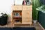 Sideboard 049, 5 drawer, 1 door, solid pine wood, clearly varnished - 100H x 100W x 47D cm 