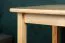 Solid Pine Wood Table Natural 001 | 120 x 60 cm | Rectangular | Modern Design | Easy Assembly