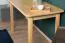 Solid Pine Wood Table Natural 001 | 120 x 60 cm | Rectangular | Modern Design | Easy Assembly