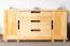 Chest of Drawers Solid Pine Solid Wood Natural 004 | 80 x 160 x 47 cm | Modern Design, Spacious Storage