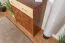 Chest of drawers Pasuruan 07, Colour: Wallnut / Maple - Measurements: 95 x 85 x 37 cm (H x W x D)