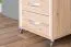 Cianjur 17 Mobile Pedestal | Oak/White | 77 x 45 x 60 cm | 4 Drawers | Modern Design