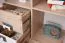 Children's Chest of Drawers Fabian 07 | Oak Light Brown/White/Grey | 130 x 80 x 40 cm | Modern Storage