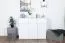 Children's Chest of Drawers Alard 06 | White | 94 x 120 x 40 cm | Modern Storage for Kids Room