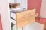 Children's Wardrobe Dennis 03 | Ash/White | 188 x 35 x 40 cm | Modern Storage for Kids' Room