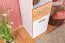 Children's Wardrobe Dennis 03 | Ash/White | 188 x 35 x 40 cm | Modern Storage for Kids' Room