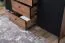 Chest of Drawers Mairenke 05 | Walnut / Black Matt | 79 x 150 x 40 cm | Modern Storage Unit