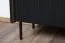 Chest of Drawers Mairenke 05 | Walnut / Black Matt | 79 x 150 x 40 cm | Modern Storage Unit
