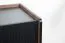 Chest of Drawers Mairenke 05 | Walnut / Black Matt | 79 x 150 x 40 cm | Modern Storage Unit